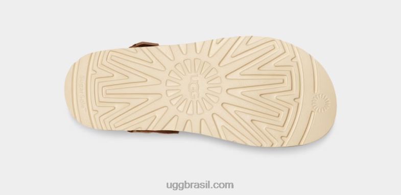 castanha 4VTTD599 UGG mulheres tamanco estrela dourada