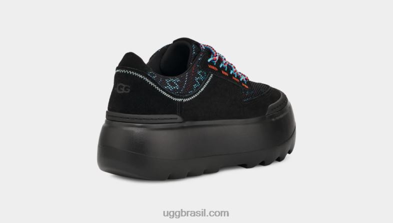 preto 4VTTD530 UGG mulheres trança de renda mega marin