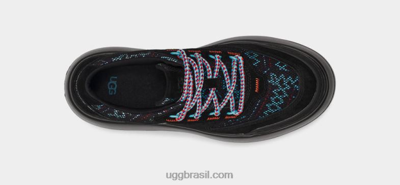 preto 4VTTD530 UGG mulheres trança de renda mega marin
