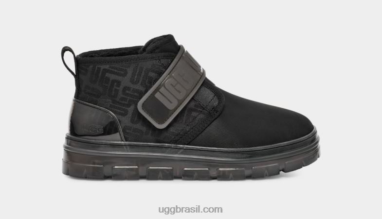 preto 4VTTD665 UGG mulheres monograma gráfico neumel