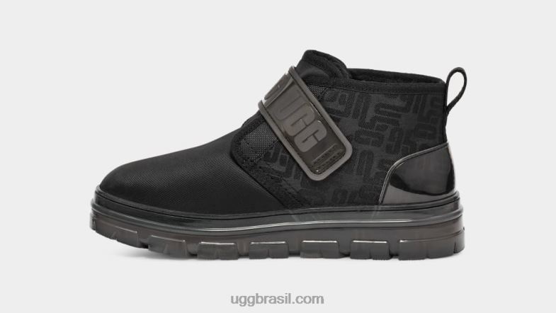 preto 4VTTD665 UGG mulheres monograma gráfico neumel