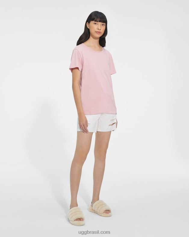 argila rosa 4VTTD90 UGG mulheres uma camiseta