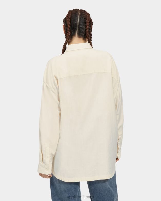 gesso 4VTTD1304 UGG mulheres camisa manga longa kimya