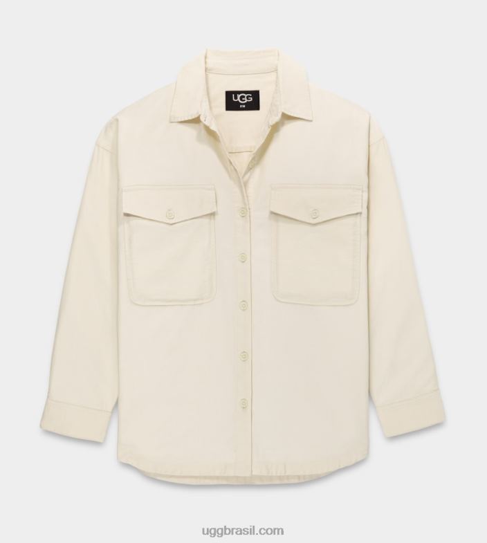 gesso 4VTTD1304 UGG mulheres camisa manga longa kimya