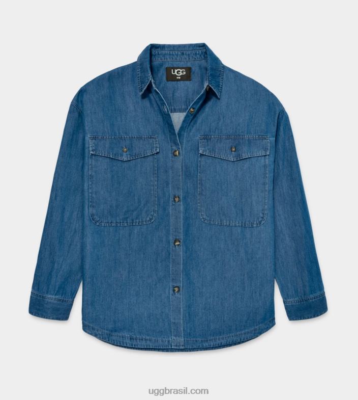 jeans 4VTTD92 UGG mulheres camisa manga longa kimya