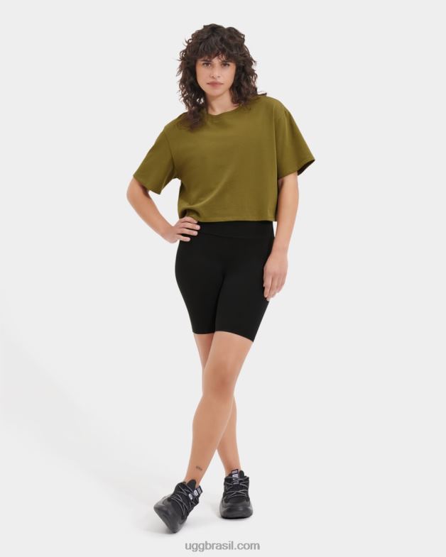 muda 4VTTD2234 UGG mulheres camiseta cortada tana