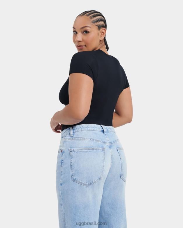 preto 4VTTD914 UGG mulheres camiseta bebê miriam