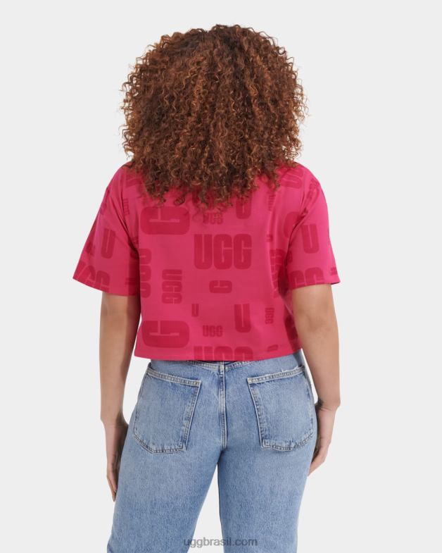 rabanete 4VTTD2287 UGG mulheres dispersão de camiseta cortada bretanha