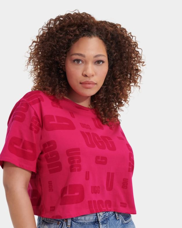 rabanete 4VTTD2287 UGG mulheres dispersão de camiseta cortada bretanha