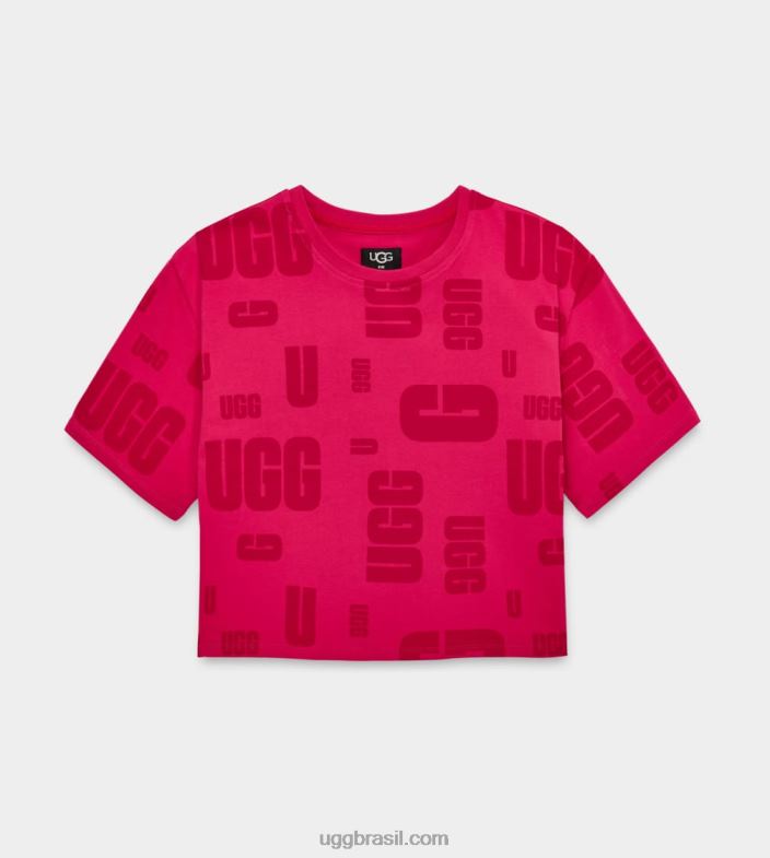 rabanete 4VTTD2287 UGG mulheres dispersão de camiseta cortada bretanha