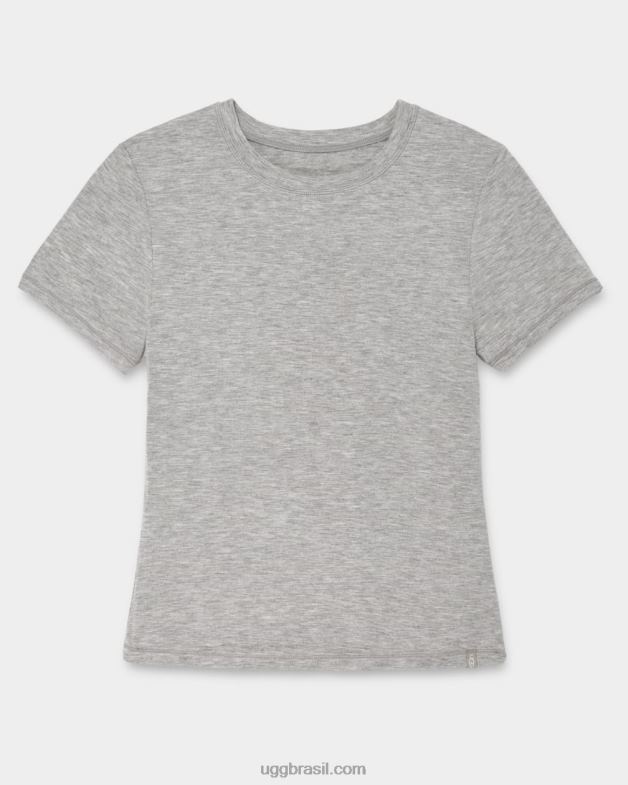 urze cinza 4VTTD916 UGG mulheres camiseta bebê miriam