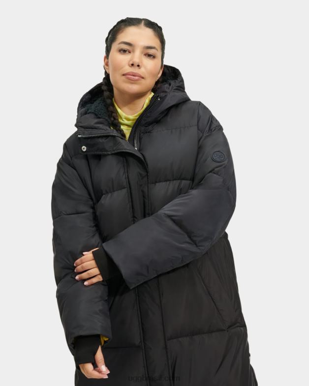 alcatrão 4VTTD927 UGG mulheres keeley casaco longo puffer