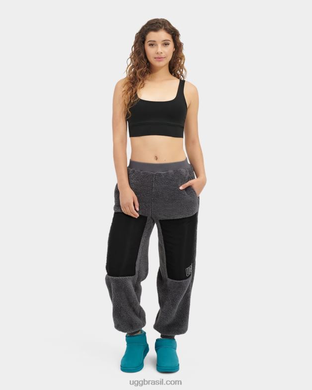 carvão/alcatrão 4VTTD1108 UGG mulheres orrin sherpa jogger