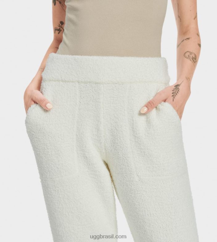 creme 4VTTD1175 UGG mulheres safiya jogger