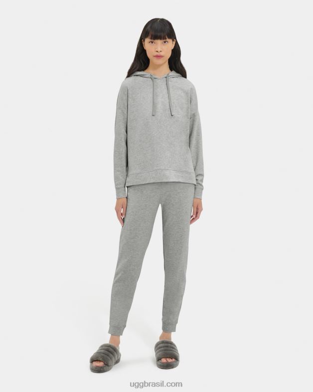 urze cinza 4VTTD1359 UGG mulheres kylo micro terry jogger