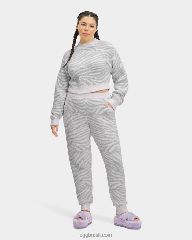 zebra cinza metálica 4VTTD1167 UGG mulheres safiya jogger