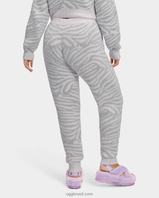 zebra cinza metálica 4VTTD1167 UGG mulheres safiya jogger