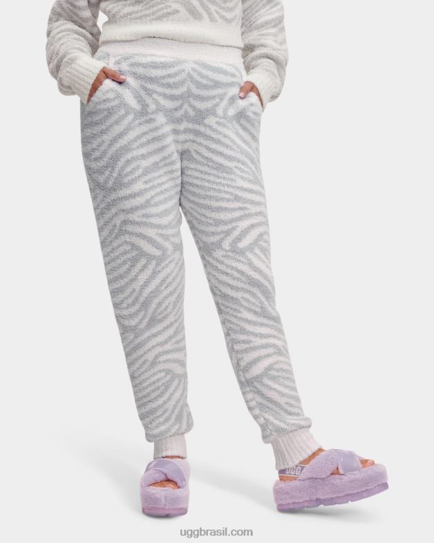 zebra cinza metálica 4VTTD1167 UGG mulheres safiya jogger
