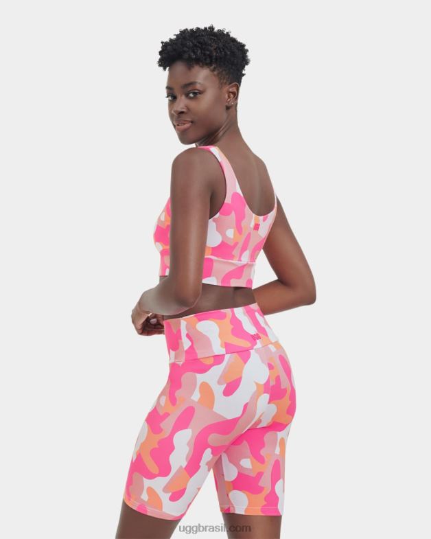 camopop rosa caramelo 4VTTD2053 UGG mulheres zayley sutiã com estampa camuflada