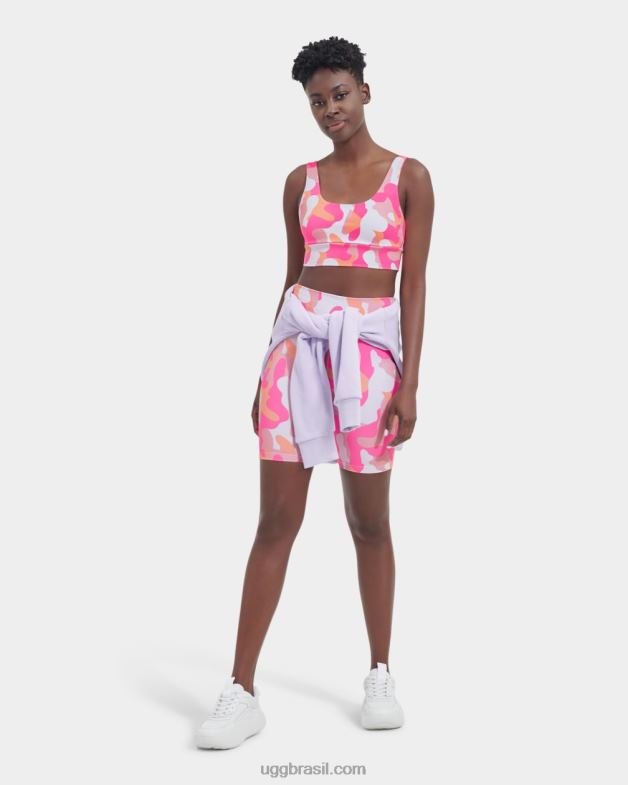 camopop rosa caramelo 4VTTD2053 UGG mulheres zayley sutiã com estampa camuflada