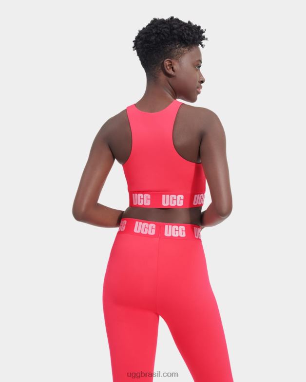 flamingo rosa 4VTTD1020 UGG mulheres sutiã com logo wilmina