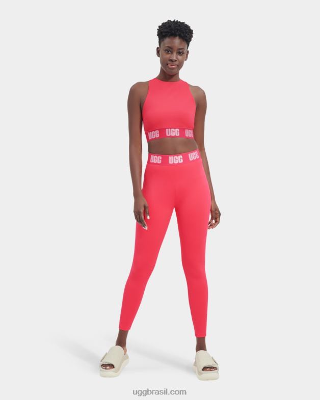 flamingo rosa 4VTTD1020 UGG mulheres sutiã com logo wilmina