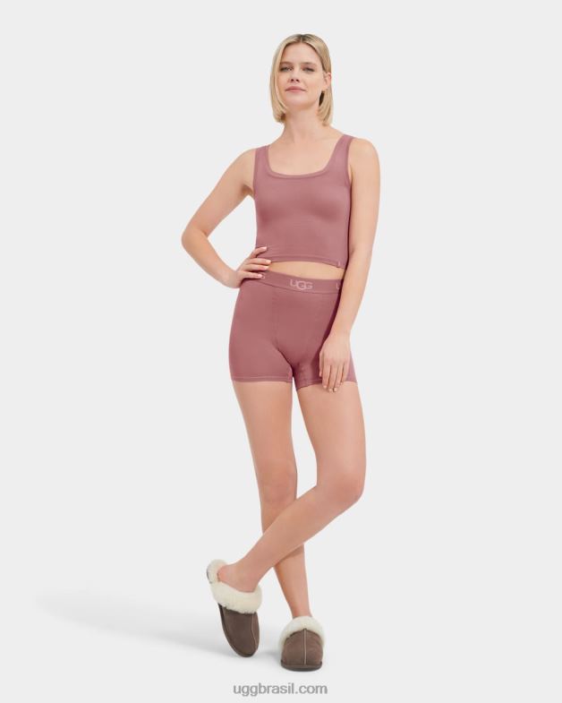 sépia lilás 4VTTD909 UGG mulheres menino alexiah baixinho