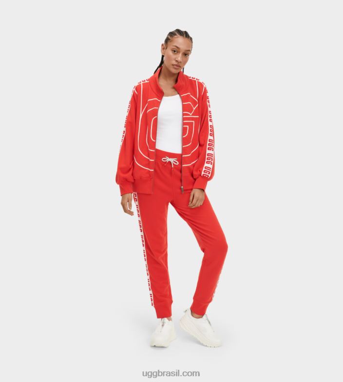 aura vermelha 4VTTD118 UGG mulheres jaqueta de trilha devaneio