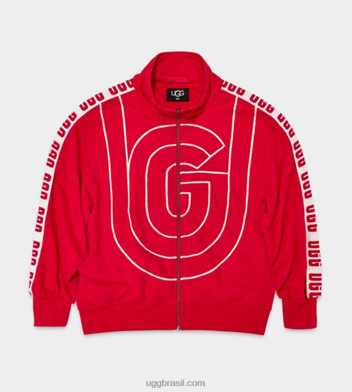 aura vermelha 4VTTD118 UGG mulheres jaqueta de trilha devaneio
