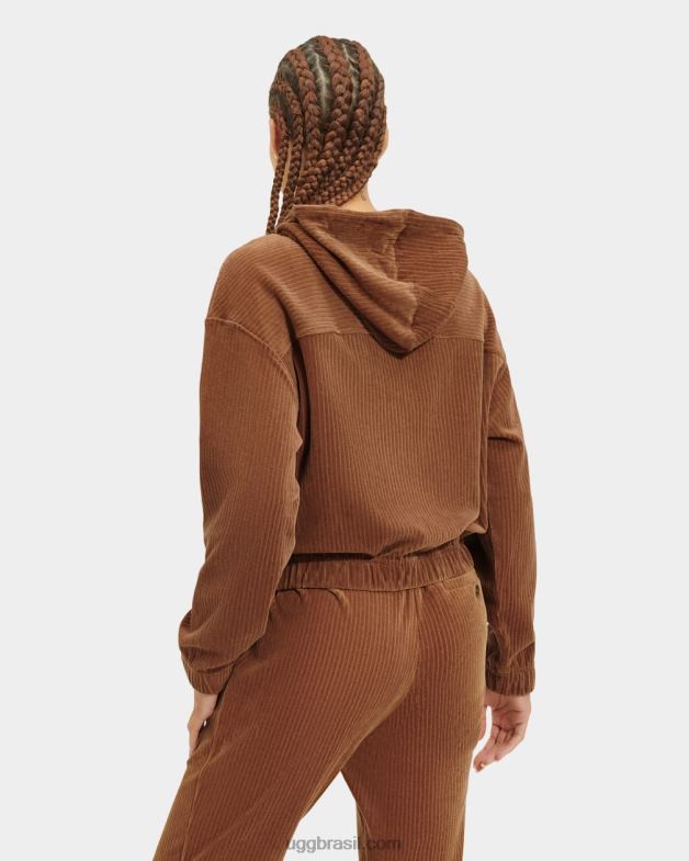 casca de cedro 4VTTD1110 UGG mulheres jaqueta bomber julissa