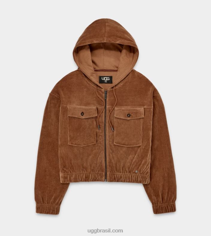 casca de cedro 4VTTD1110 UGG mulheres jaqueta bomber julissa