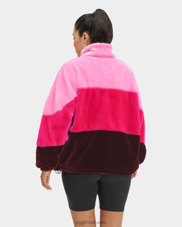 devaneio multi 4VTTD167 UGG mulheres jaqueta de pele falsa elaina