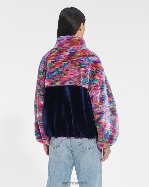 pixelar 4VTTD108 UGG mulheres marlene jaqueta sherpa pixelate