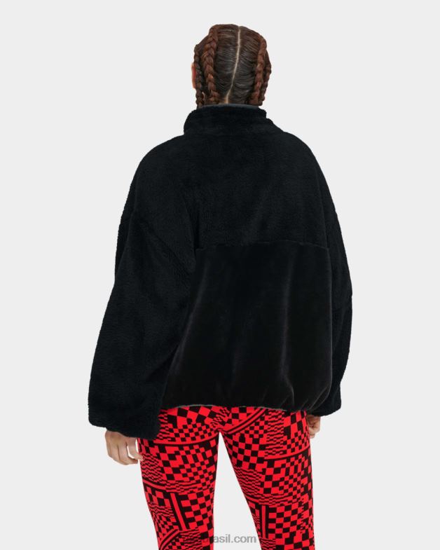 preto 4VTTD1015 UGG mulheres jaqueta sherpa marlene ii