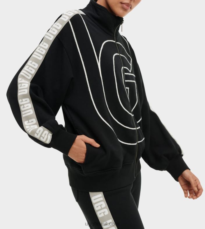 preto 4VTTD1314 UGG mulheres jaqueta de trilha devaneio