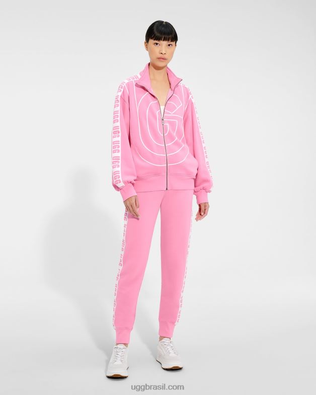 sachê rosa 4VTTD1313 UGG mulheres jaqueta de trilha devaneio