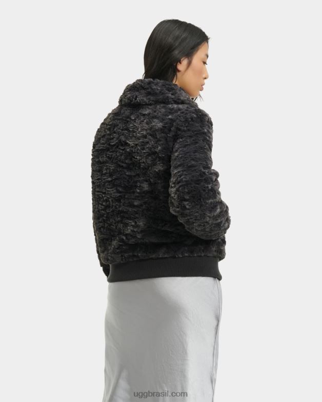 tinta 4VTTD175 UGG mulheres jaqueta bomber viviana pele sintética