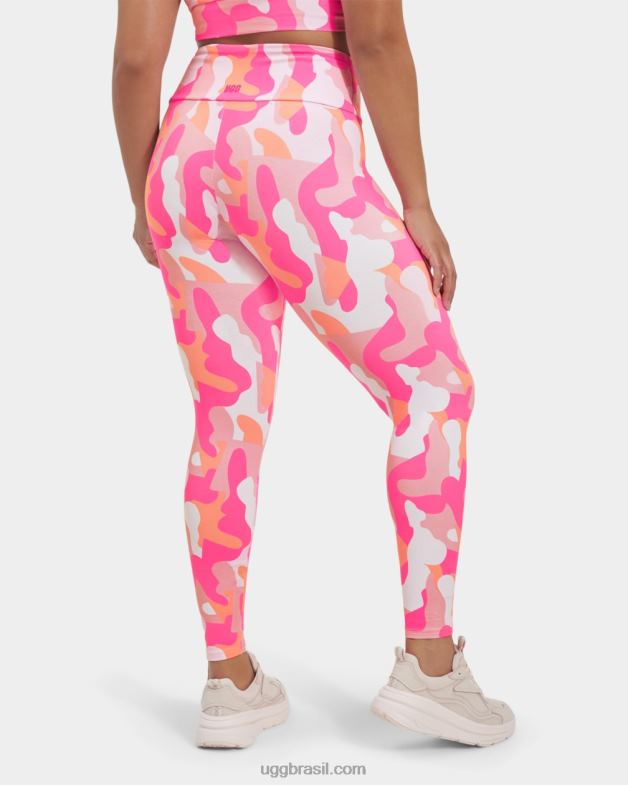 camopop rosa caramelo 4VTTD2060 UGG mulheres legging com estampa camuflada saylor