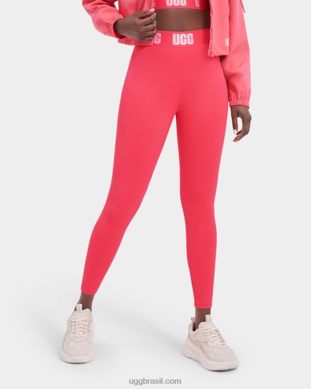 flamingo rosa 4VTTD2179 UGG mulheres legging logo mckena