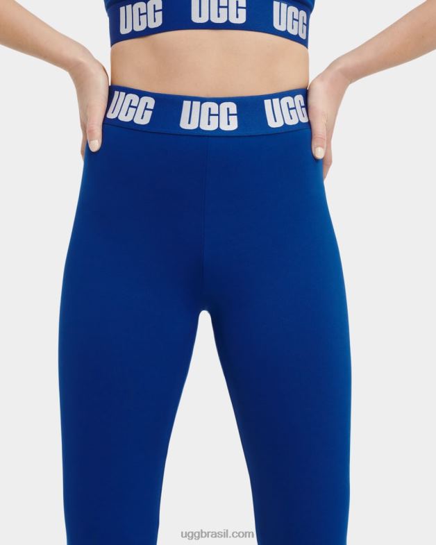 marinho profundo 4VTTD2178 UGG mulheres legging logo mckena