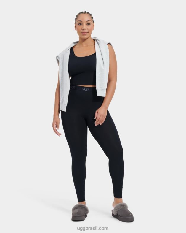 preto 4VTTD2160 UGG mulheres legging paloma