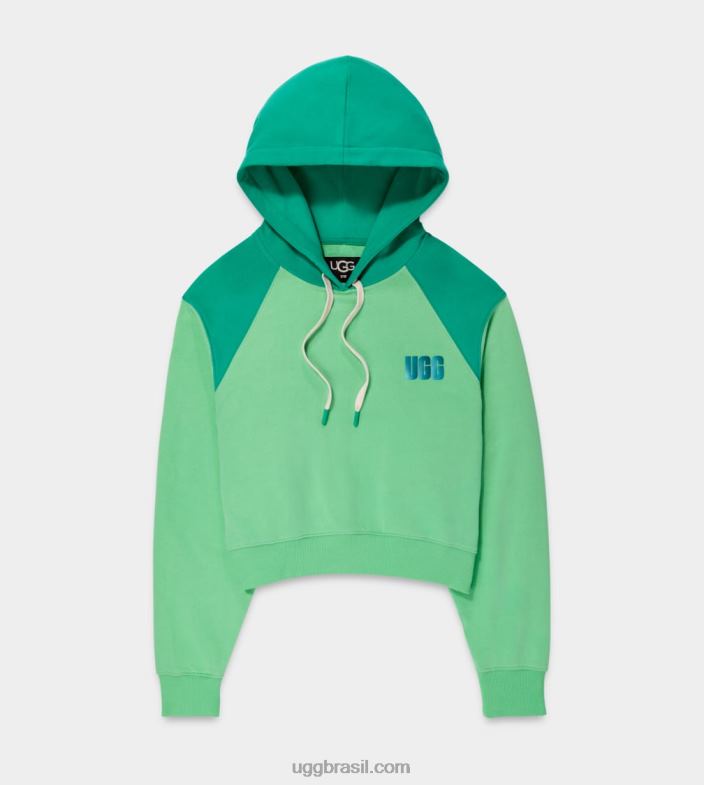 Primavera verde 4VTTD1133 UGG mulheres moletom com capuz mallory