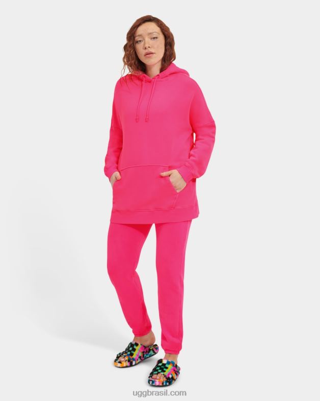 Rosa neon 4VTTD1345 UGG mulheres moletom namorado simone