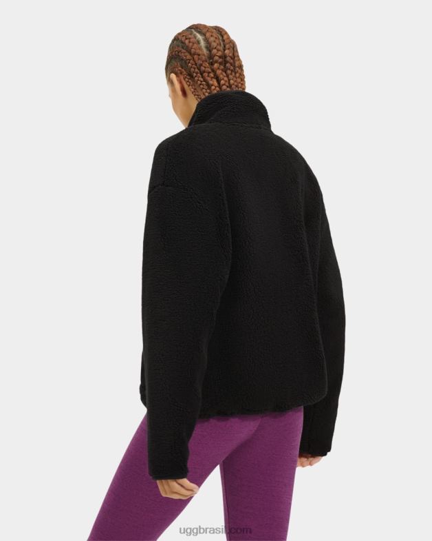 alcatrão 4VTTD2198 UGG mulheres pulôver de meia pressão atwell sherpa
