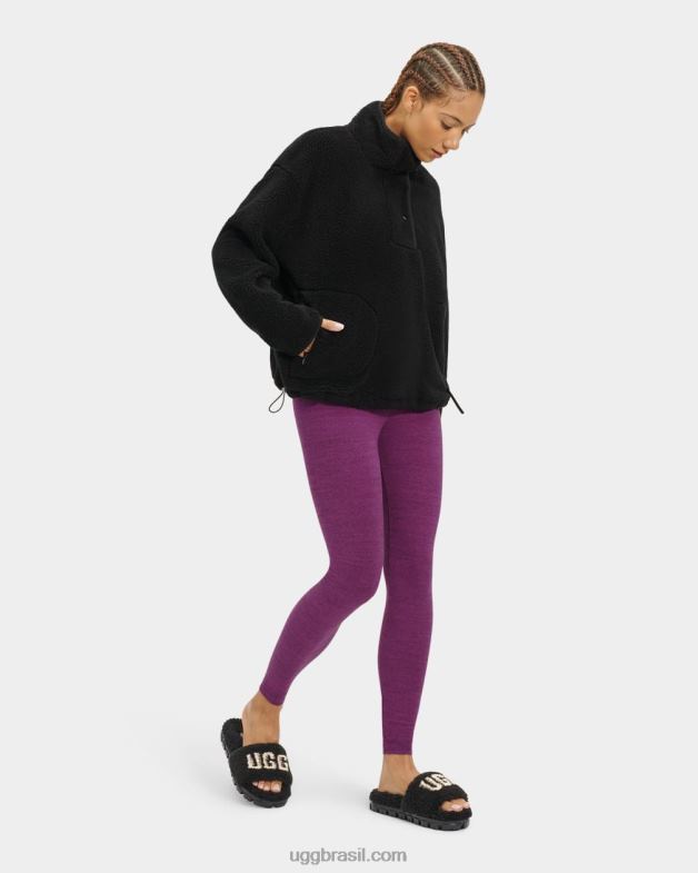 alcatrão 4VTTD2198 UGG mulheres pulôver de meia pressão atwell sherpa