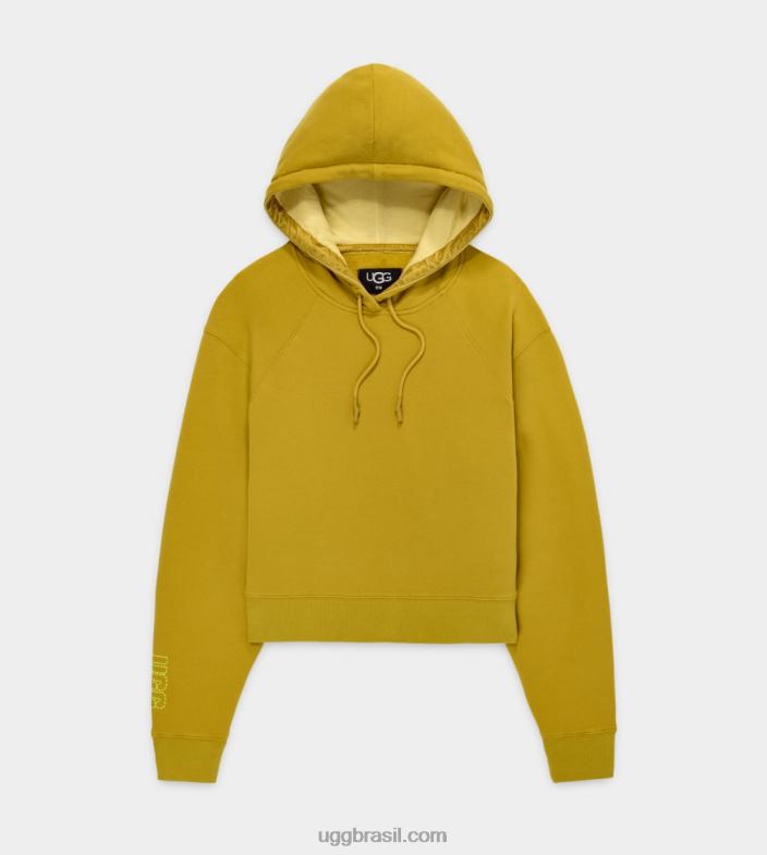 algas marinhas 4VTTD1235 UGG mulheres moletom com capuz mallory
