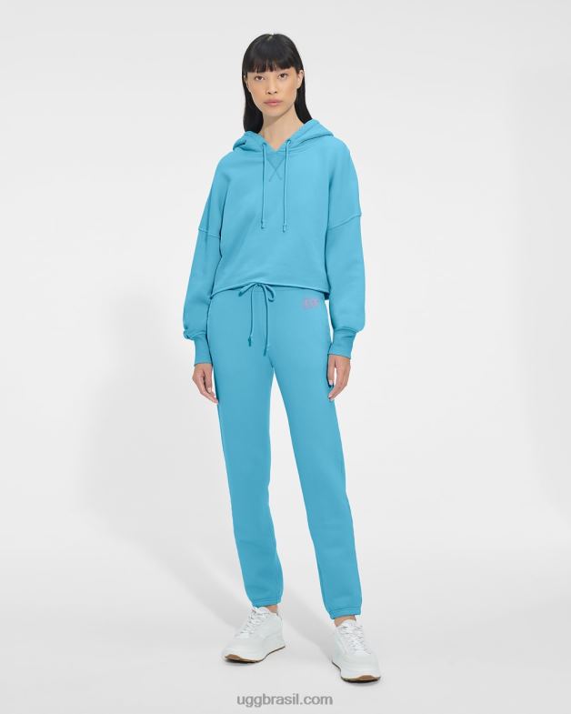 bahama azul 4VTTD1289 UGG mulheres moletom cropped keira
