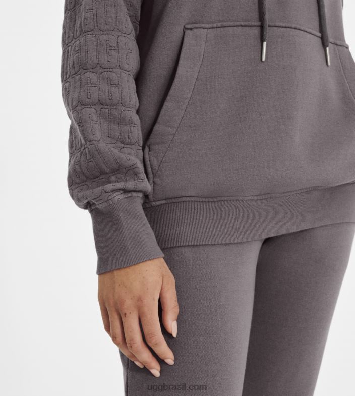 castelo 4VTTD1184 UGG mulheres moletom com logo da tatiana