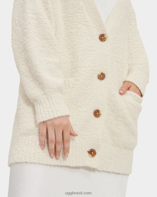 creme 4VTTD2078 UGG mulheres casaquinho joselyn