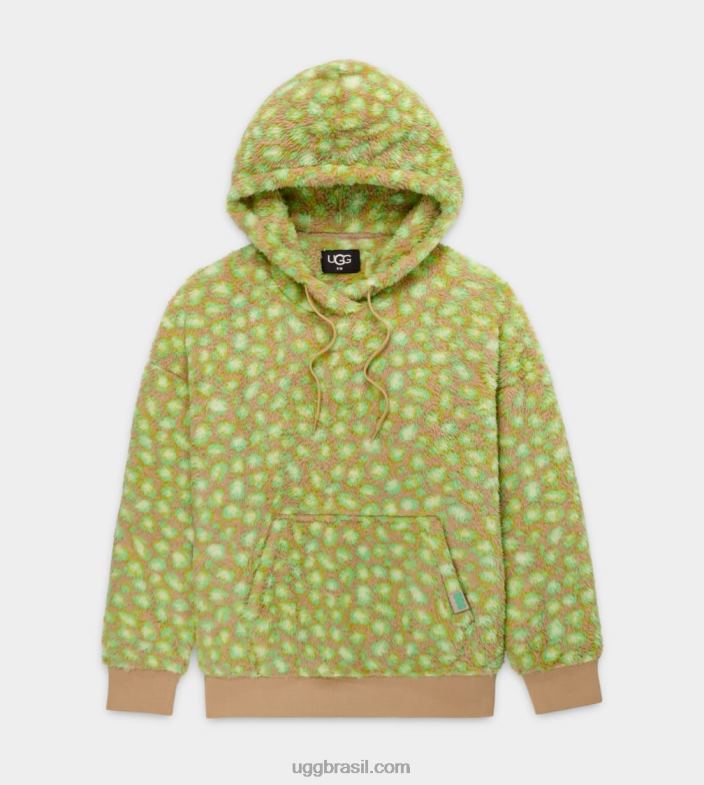 edamame manchado 4VTTD1282 UGG mulheres moletom loyra sherpa